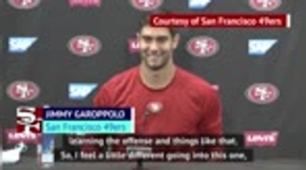 Garoppolo looking forward to 'exciting' return to face the Patriots