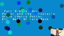 Full E-book  Harry Potter and the Sorcerer's Stone (Harry Potter, #1)  Best Sellers Rank : #4