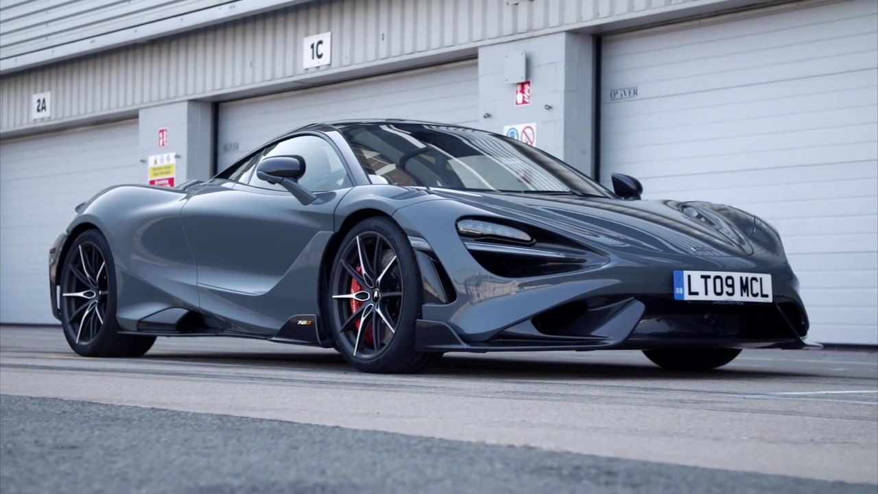 McLaren 765LT Design in Chicane Grey