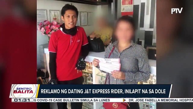 SENTRO SERBISYO: Reklamo ng dating J&T express rider, inilapit na sa DOLE; DOLE, tiniyak na tututukan kaso ng J&T express rider