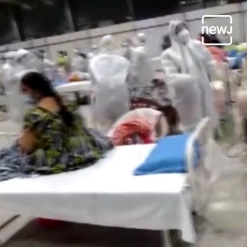 Patients Perform Garba With Corona Worriors At Covid Center In Goregaon Mumbai