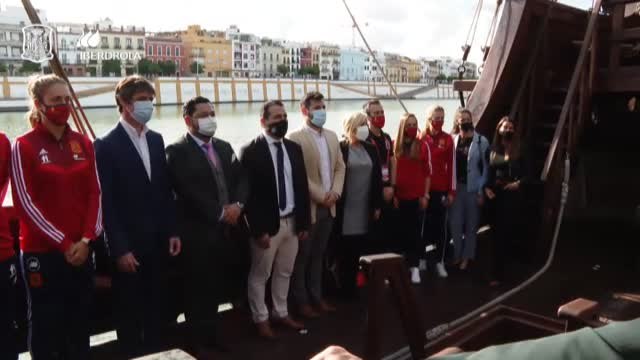 La selección femenina de fútbol recibe hoy a la República Checa en La Cartuja