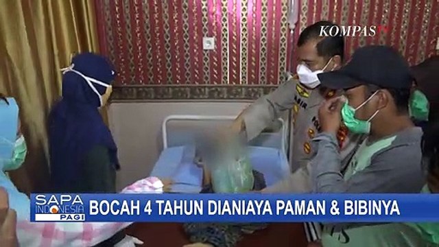 Bocah 4 Tahun Dianiaya Paman-Bibi Karena Kencing di Celana Kotori Lantai