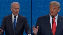 Les temps forts du dernier débat Trump-Biden, plus civilisé que le premier