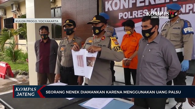 Gunakan Uang Palsu, Seorang Nenek Diamankan