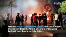 Kelompok Perusuh Misterius Serang Demonstran di Makassar