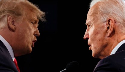 Donald Trump et Joe Biden se sont affrontés lors du débat final