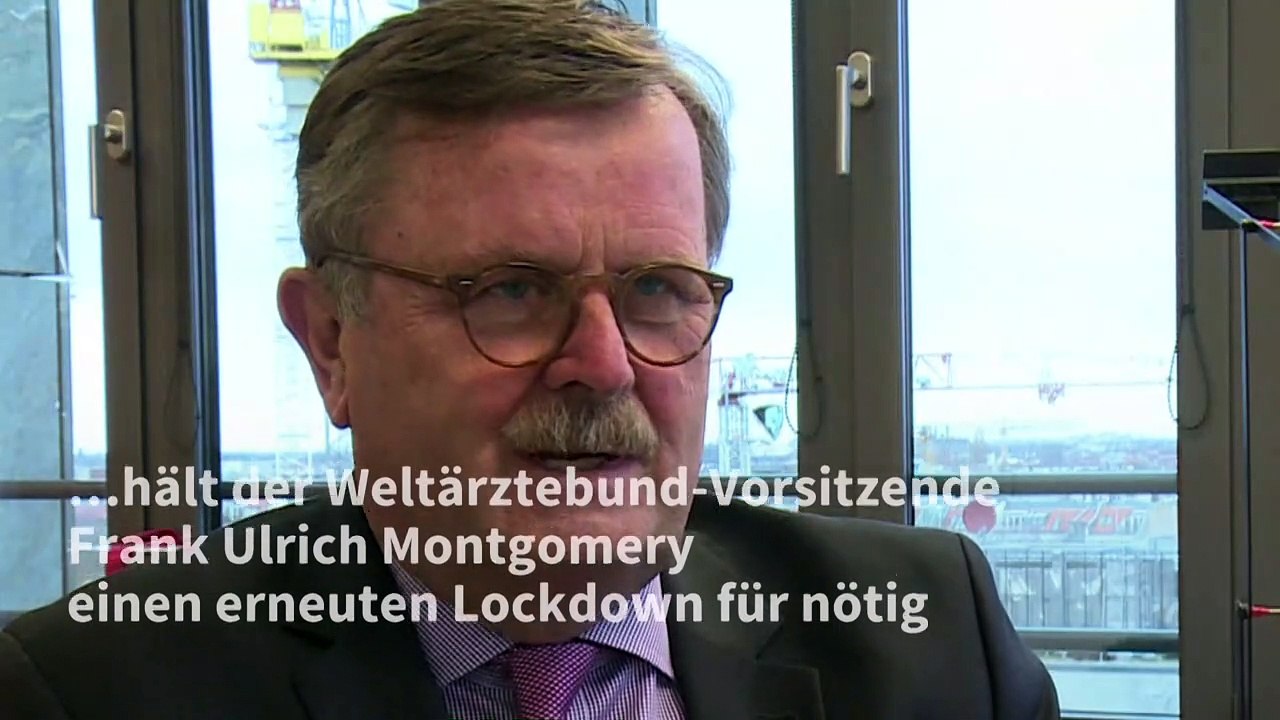 Montgomery: Lockdown ab 20.000 Neuinfektionen am Tag