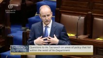 Taoiseach Micheál Martin says Derry restrictions were 'pragmatic' response to his approach to Arlene Foster and Michelle O'Neill