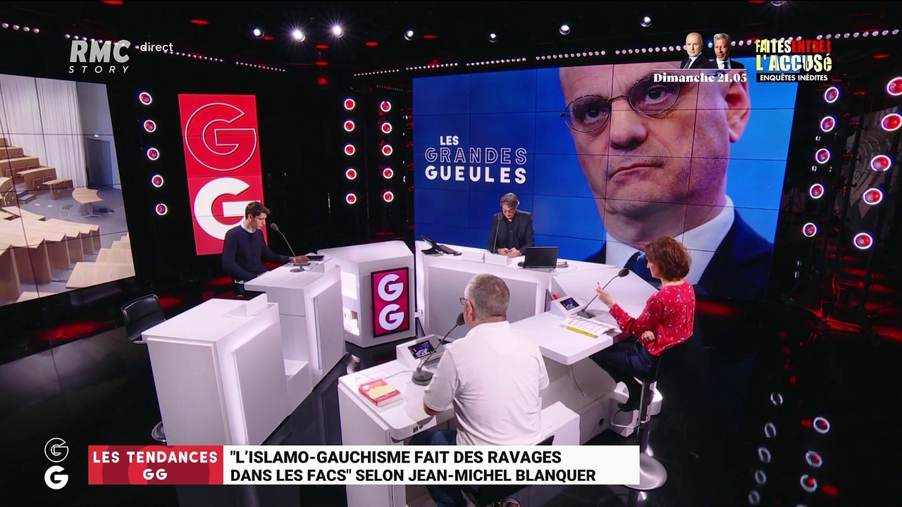 Les tendances GG: "L'islamo-gauchisme fait des ravages dans les facs" selon Jean-Michel Blanquer - 23/10