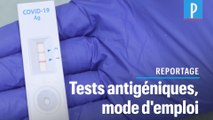 Ces tests antigéniques plus rapides mais moins fiables que les tests PCR