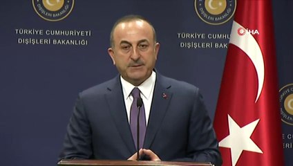 Bakan Çavuşoğlu: ''ABD’nin Yaptırım Kararlarına Karşıyız'