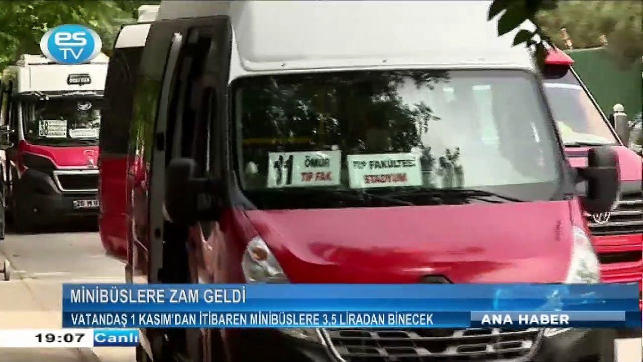 Vatandaş 1 Kasım’dan itibaren minibüslere 3,5 liradan binecek