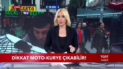 Dikkat! Moto-Kurye Çıkabilir