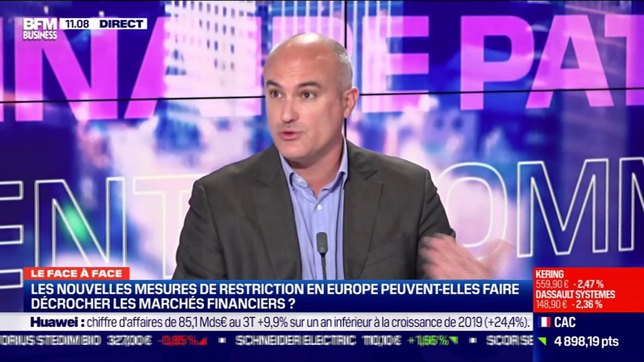 Ronan Blanc VS Jean-François Fossé : Les nouvelles mesures de restricition en Europe peuvent-elles faire décrocher les marchés financiers ? - 23/10