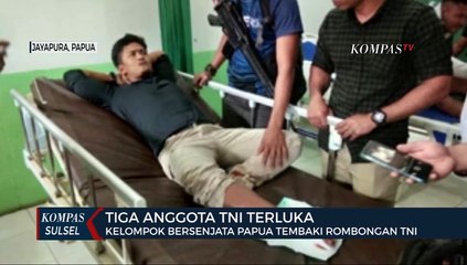 Kelompok Bersenjata Papua Tembaki Rombongan TNI