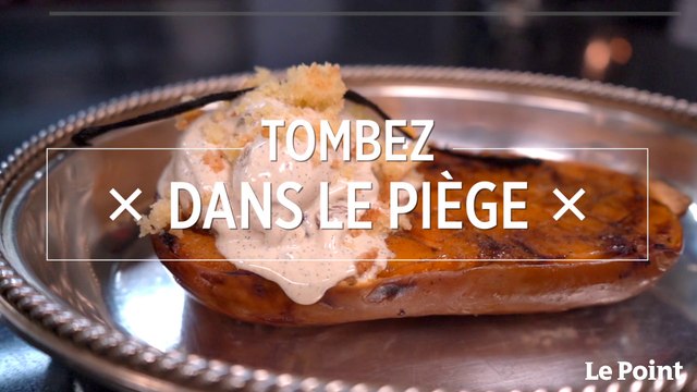 Tombez dans le Piège #126 : la courge butternut rôtie, glace Malaga