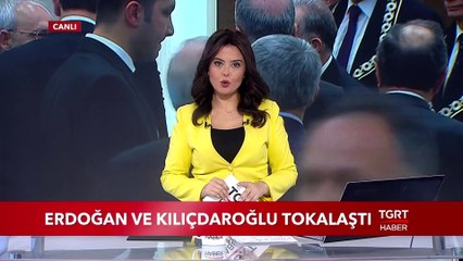 Cumhurbaşkanı Edoğan ve Kılıçdaroğlu Tokalaştı