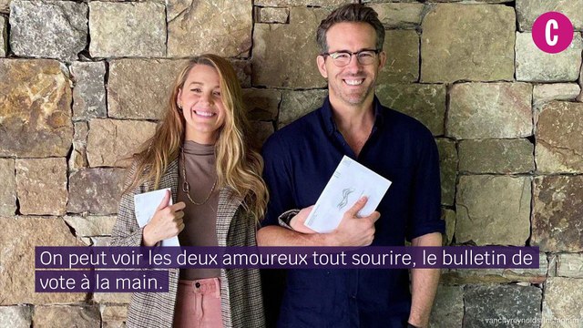 Blake Lively et Ryan Reynolds se taquinent sur Instagram après avoir voté
