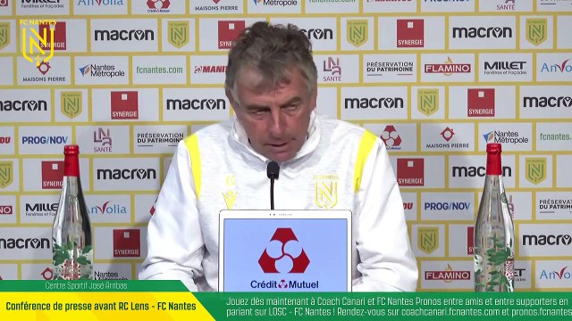 EN DIRECT I Conférence de presse avant RC Lens - FC Nantes (220)