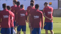 El Barça ultima la preparación del clásico