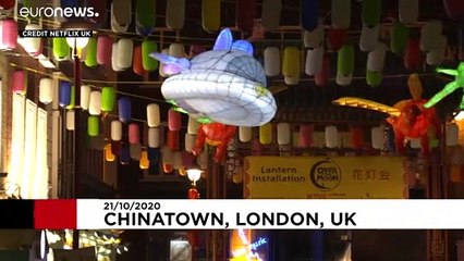 London's Chinatown is 'over the Moon' about its lantern installation