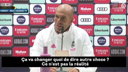 Real Madrid : Zinedine Zidane fait front face l'ouragan médiatique