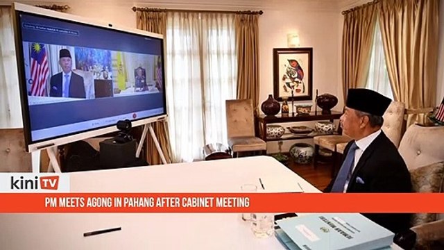 PM meets Agong in Pahang after cabinet meeting