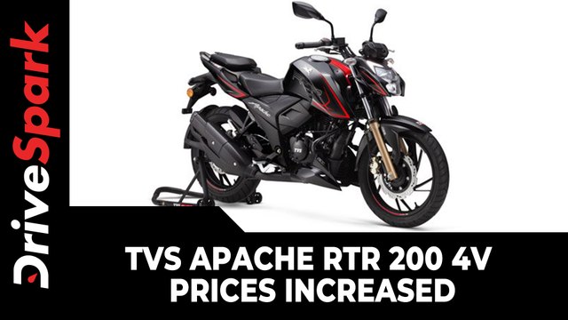 TVS Apache RTR 200 4V Prices Increased | Festive Discounts Offered | All Other Details