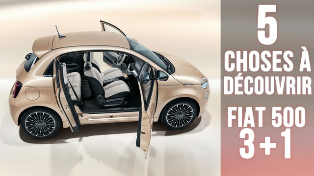 3+1 = 500, 5 choses à savoir sur la mini citadine italienne