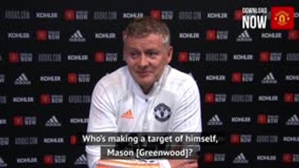 Скачать видео: Solskjaer hits out at ex-United players over Greenwood stories