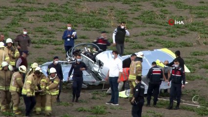 Büyükçekmece’de düşen uçağın genç pilotu hayatını kaybetti