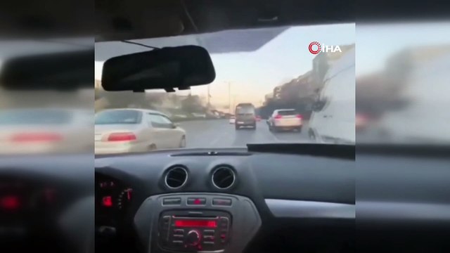 Trafiği tehlikeye attığı görüntüleri sosyal medyada paylaştı, yakayı ele verdi