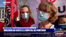 Covid-19: Emmanuel Macron va rencontrer des représentants du personnel soignant de l'hôpital de Pontoise