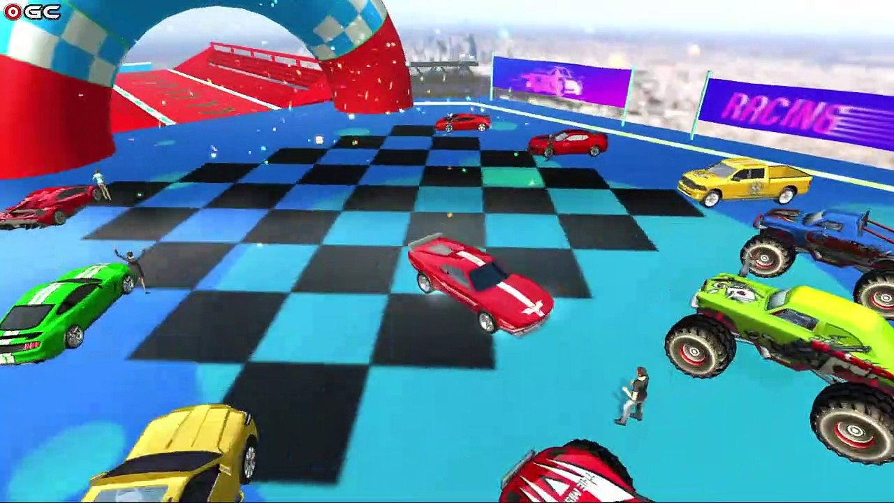 Ultimate Car Stunts Mega Ramp Stunt Car Games - Impossible Sports Car Driver - Android GamePlay #3