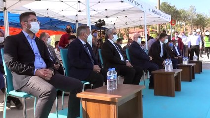 Aksaray'da Bedir Muhtar Cami ve Külliyesi'nin temeli dualarla atıldı