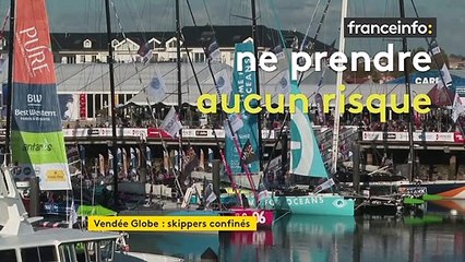 Vendée Globe : les skippers n’échappent pas au confinement à deux semaines du départ