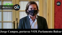 Jorge Campos, portavoz de Vox en el Parlamento Balear