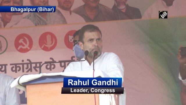 Bihar polls: ‘PM Modi didn’t help labourers who suffered during lockdown,’ claims Rahul Gandhi