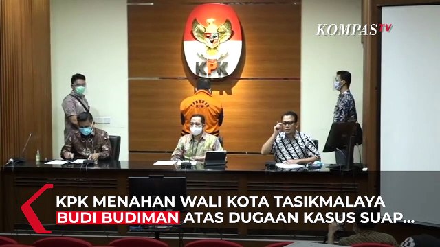 KPK Tahan Wali Kota Tasikmalaya Dugaan Suap Dana Alokasi Khusus