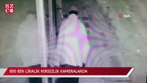 Bursa'da 850 bin liralık hırsızlık kameralarda