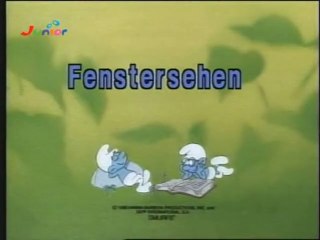 Die Schlümpfe - 186. b) Fenstersehen