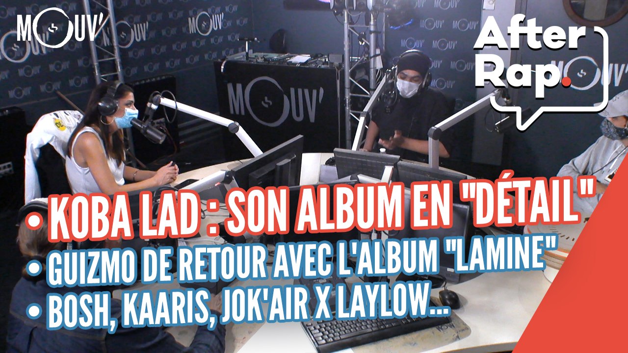 Koba LaD en "Détail", Guizmo de retour avec album "Lamine", Bosh, Kaaris, Jok'Air et LayLow...