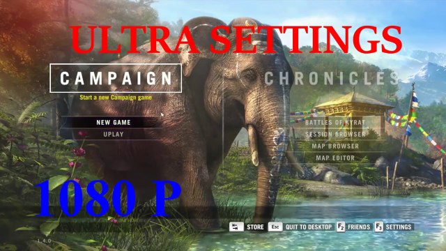 Farcry 4 -Radeon RX 560X -8gb DDR4 - ULTRA SETTINGS - Acer Nitro 5