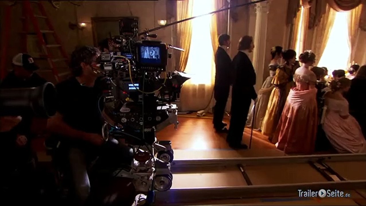 Backstage Blick zu Abraham Lincoln Vampirjäger