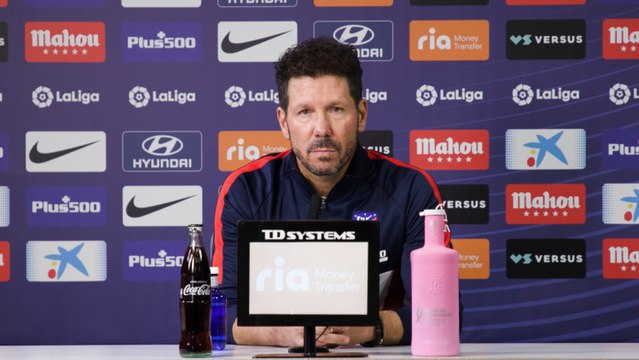 Simeone: Los partidos y los hechos marcarán si el equipo se repone de lo de Múnich