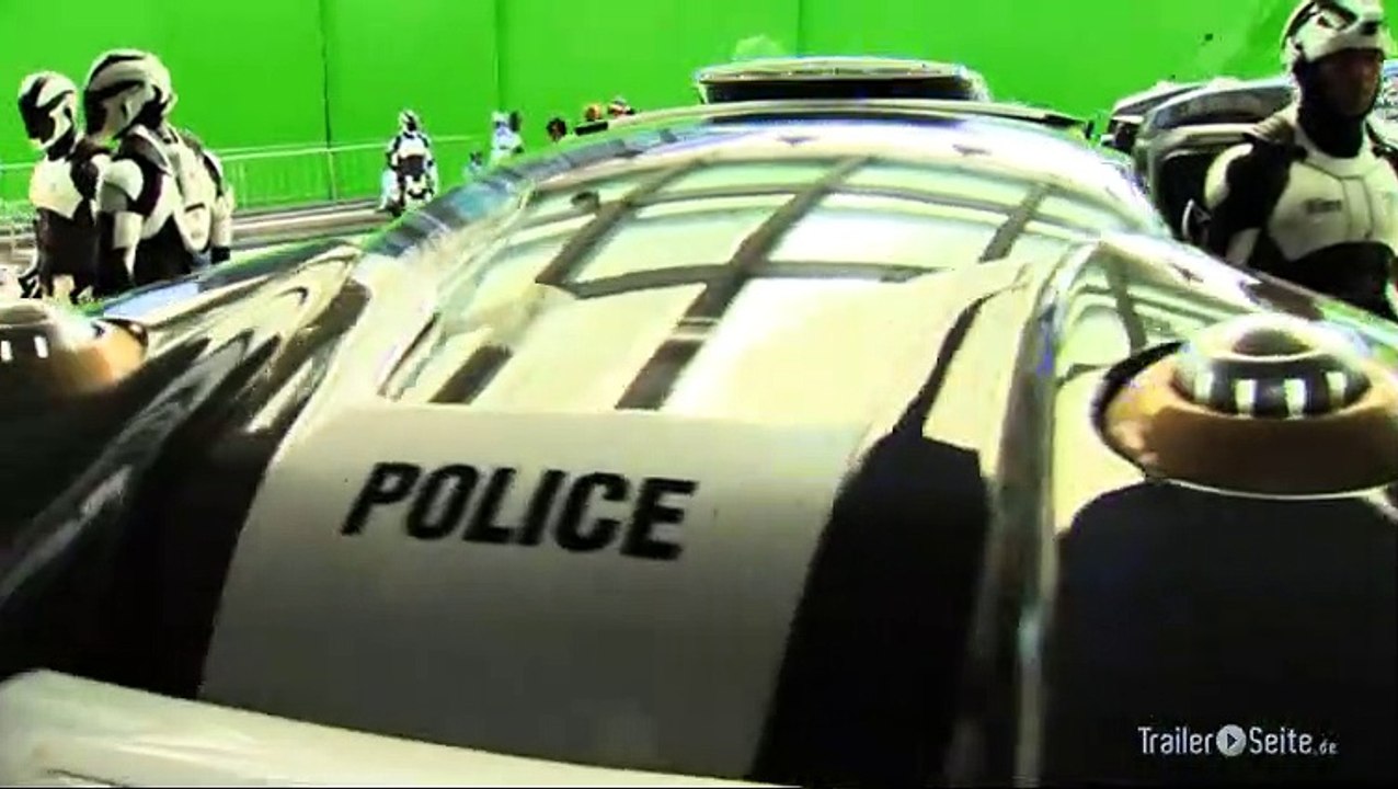 Backstage Blick zu Total Recall