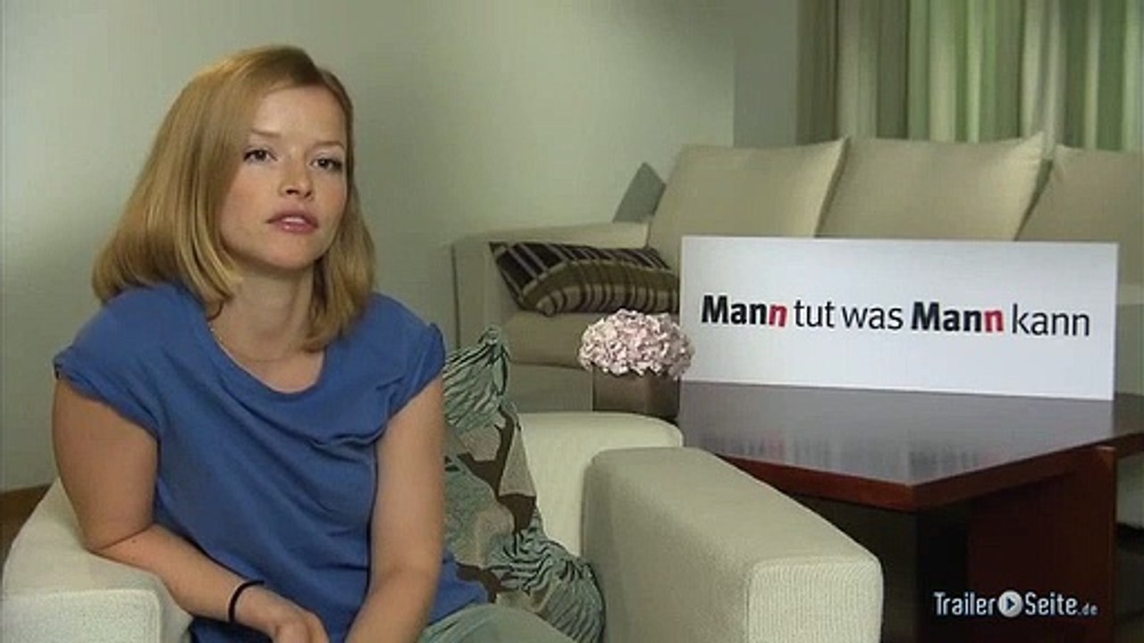 Karoline Schuch Interview zu Mann Tut Was Mann Kann