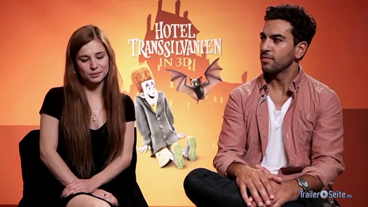 Elyas MBarek und Josefine Preuss Interview zu Hotel Transsilvanien