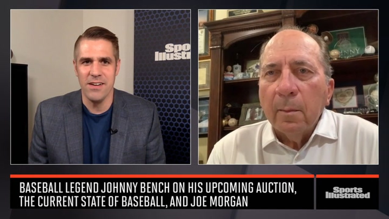 Hall of Famer Johnny Bench on His Upcoming Auction, the Current State of Baseball, and His Former Teammate Joe Morgan